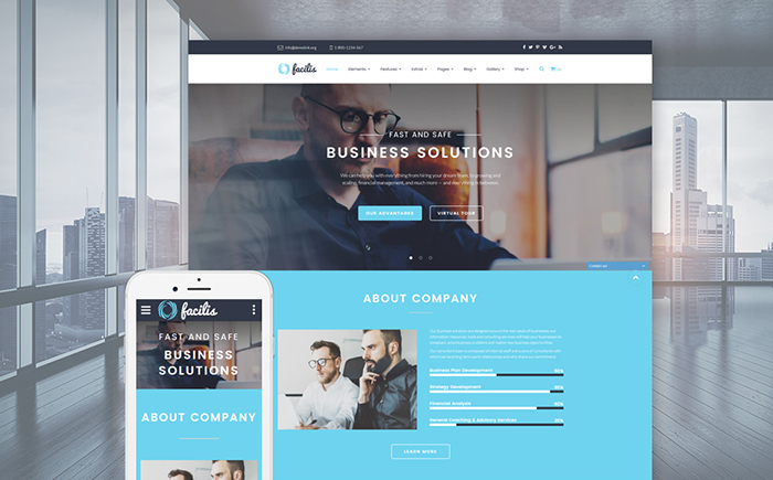 Business Bootstrap Template