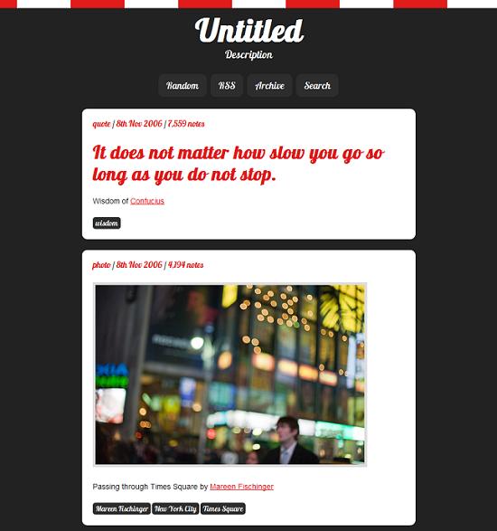 circus dark tumblr theme