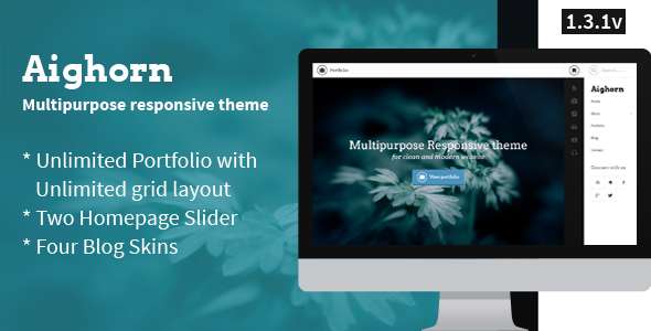 Aighorn WP - Multipurpose Responsive theme