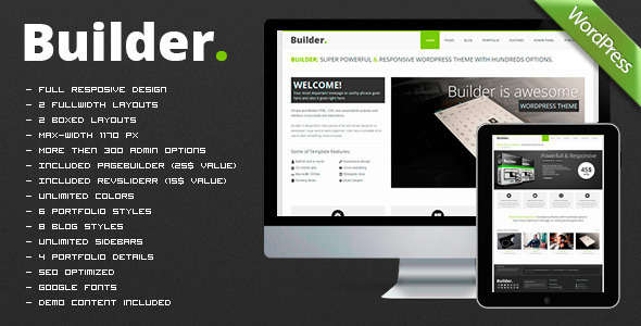 BUILDER - Responsive Multi-Purpose Theme