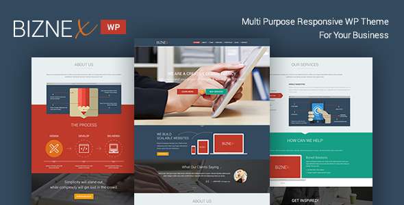 BizNex | Multi-Purpose Parallax WordPress Theme