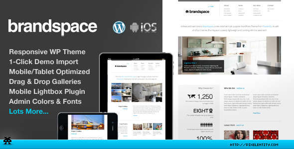 Brandspace Responsive Portfolio & Business Theme