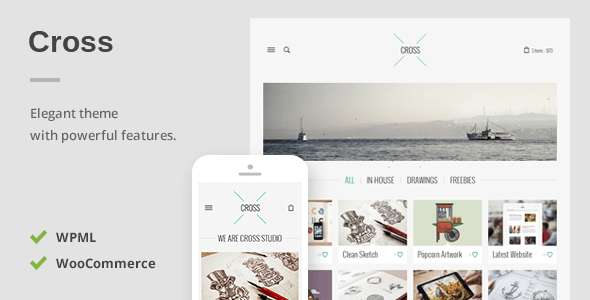 Cross - An Elegant Minimal WordPress Theme