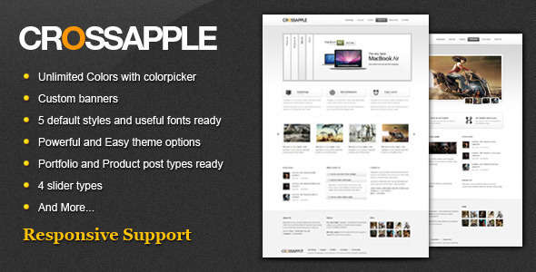 Cross Apple - Clean Business WordPress Theme
