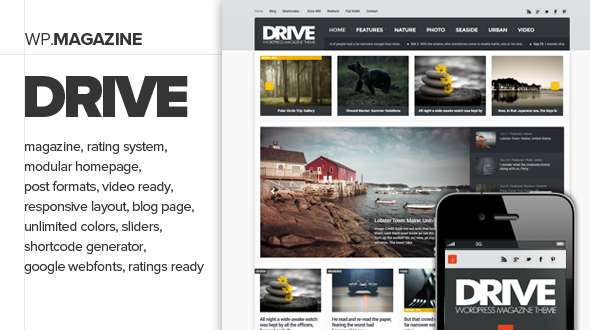 Drive - Premium and Responsive WordPress Magazine