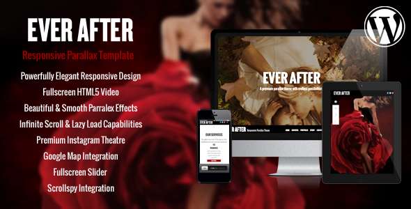 Ever After - OnePage Parallax WordPress Theme