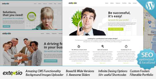 Extensio - Elegant and Minimal Business WordPress