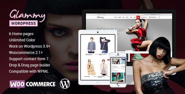 Glammy - eCommerce Premium Theme