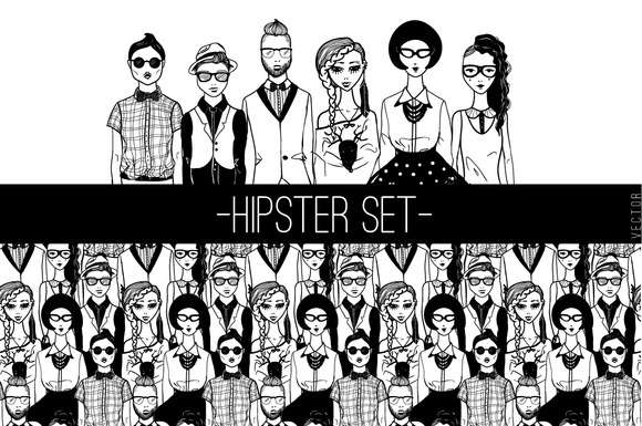 Hipster set.