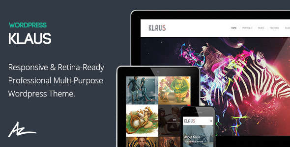 Klaus - Retina Multi-Purpose WordPress Theme