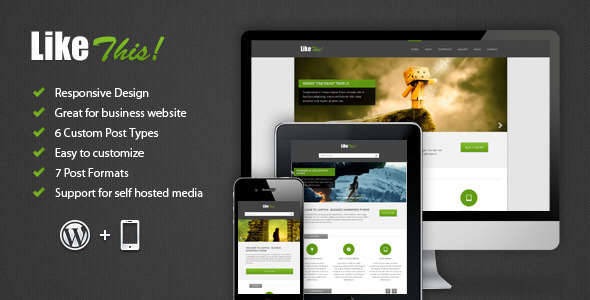 LikeThis WordPress Theme