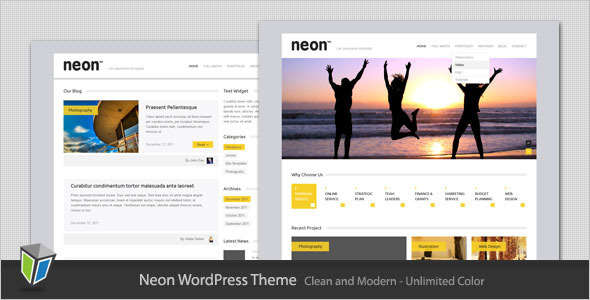 Neon - Clean and Modern WordPress Theme