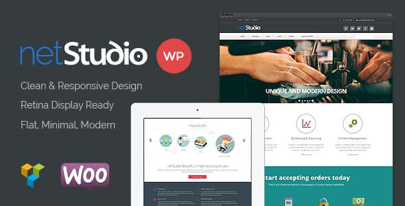 Netstudio - Premium Multipurpose Responsive Theme