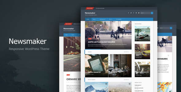 Newsmaker - Responsive WordPress Theme