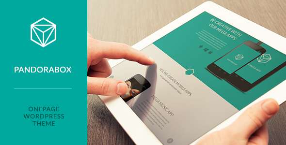 Pandora Box: Onepage WordPress Template