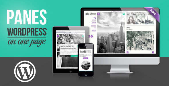 Panes - WordPress on One Page