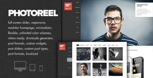 Photoreel - Elegant & Responsive Photography Theme