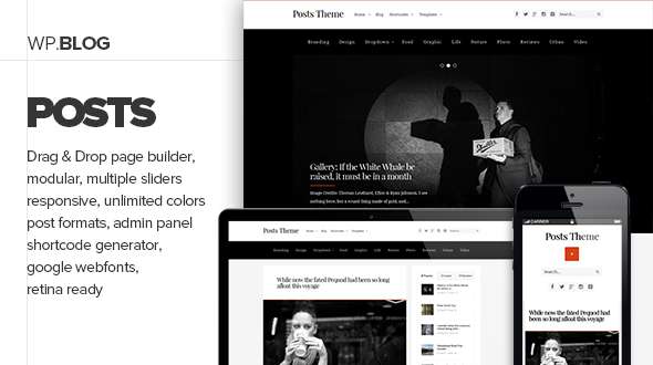 Posts - Responsive Personal Blog Theme