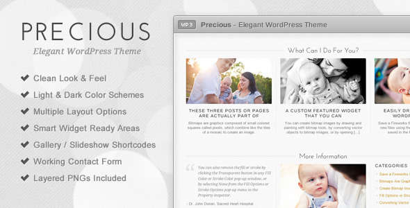 Precious - Elegant Multi-Purpose WordPress Theme