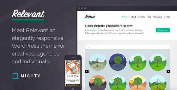 Relevant WordPress Theme