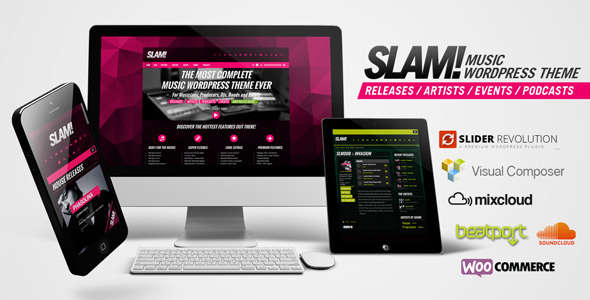 wordpress band theme