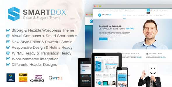 SMARTBOX - Clean & Elegant Multi-Purpose WP Theme