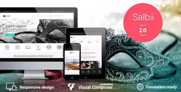Salbii - Responsive Multi-Purpose WordPress Theme