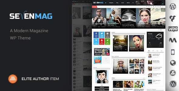 SevenMag - Blog/Magzine/Games/News WordPress Theme