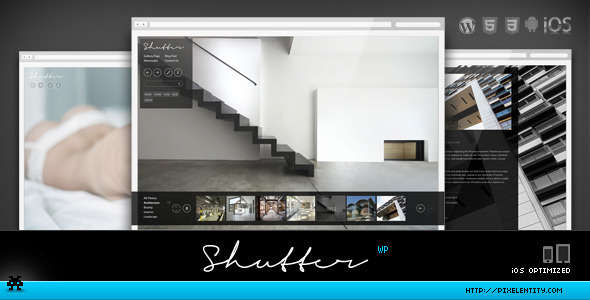 Shutter - Elegant Photography WordPress Theme