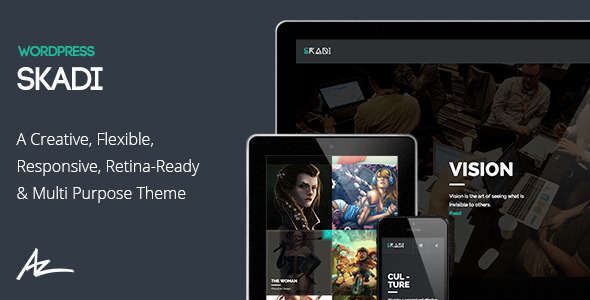 Skadi - Creative & Retina Multi-Purpose Theme