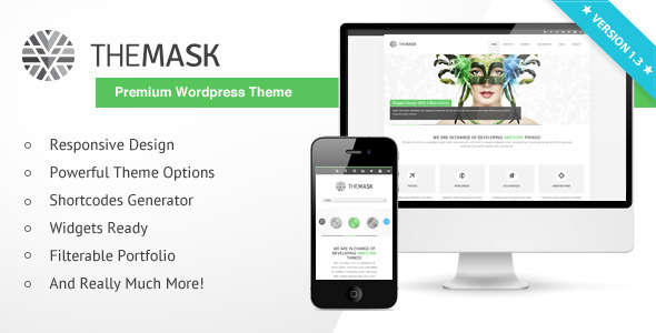 The Mask - Premium WordPress Theme