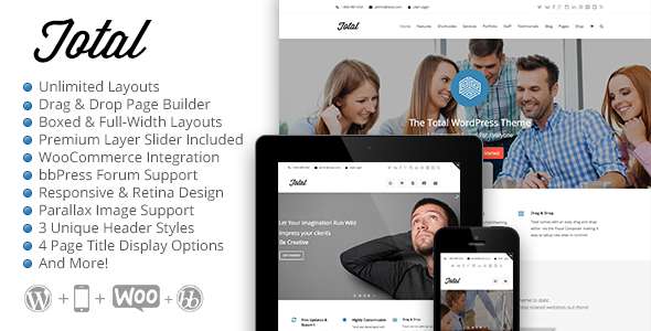 Total - Responsive Multi-Purpose WordPress Theme