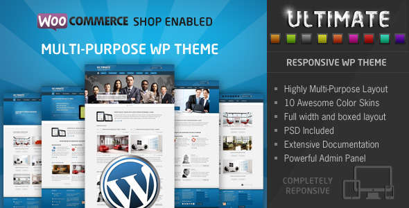 Ultimate - Responsive WP Theme