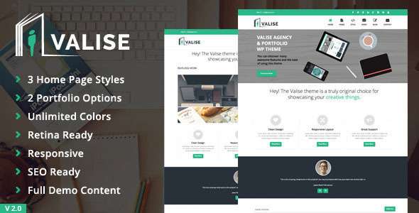 Valise - Agency / Personal Portfolio Theme