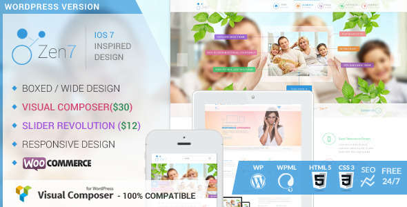 Zen7 - Premium Multi-Purpose WordPress Theme