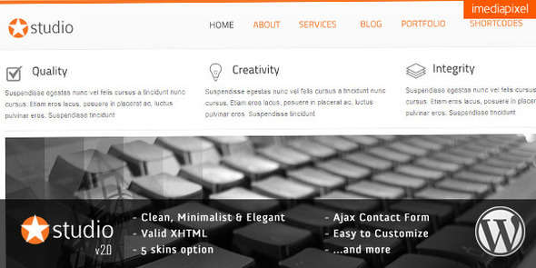 istudio - Clean and Minimalist Business Theme