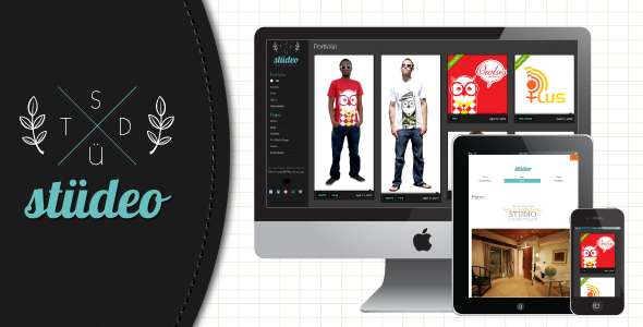 studeo - Ajax-driven creative portfolio