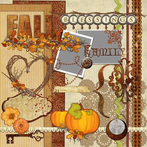 30-Fall Elements/Clipart Pack