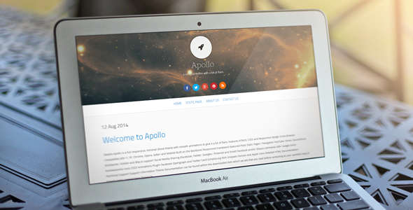 Apollo - Responsive Ghost Theme
