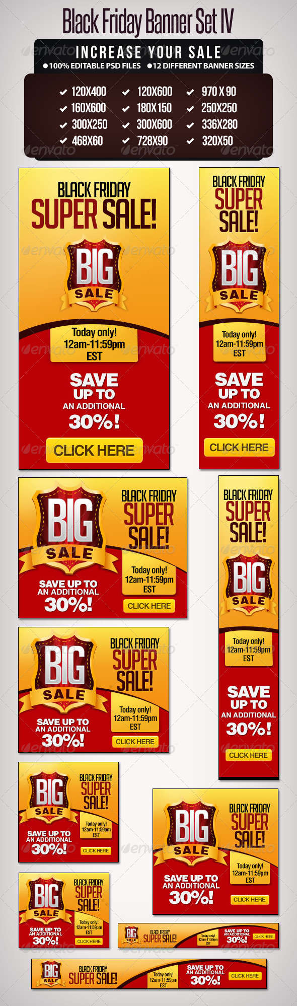 Big Sale Banner Set - III
