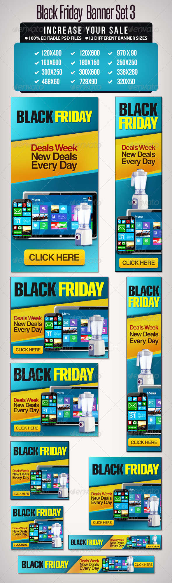 Black Friday Banner Set 3