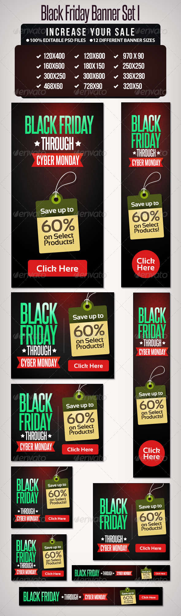 Black Friday Banner Set - 1