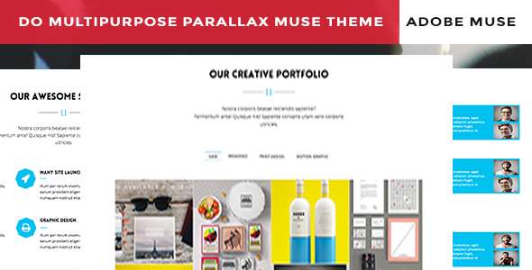 Do Corporate Parallax Muse Template