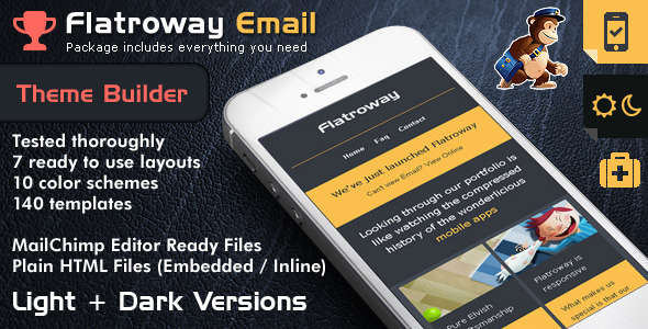 FlatroWay - Metro Flat Responsive Email Template
