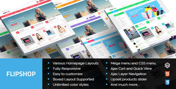 Flipshop - Multipurpose Responsive Magento Theme