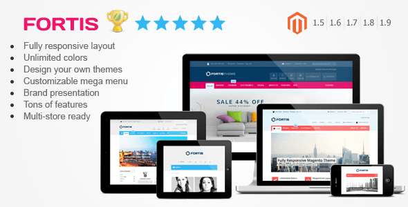 Fortis - Responsive Magento Theme