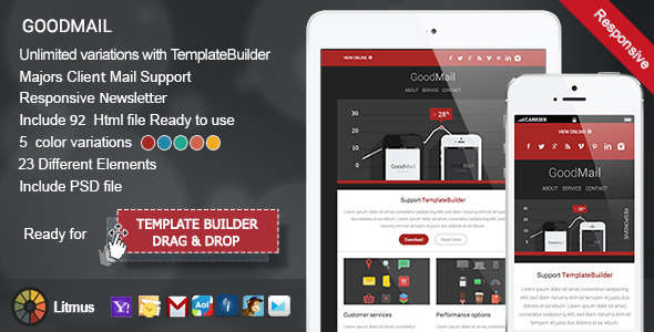 GoodMail - Responsive E-mail Template