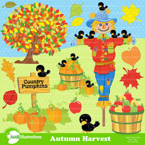 Harvest-Fall cliparts-AMB-147