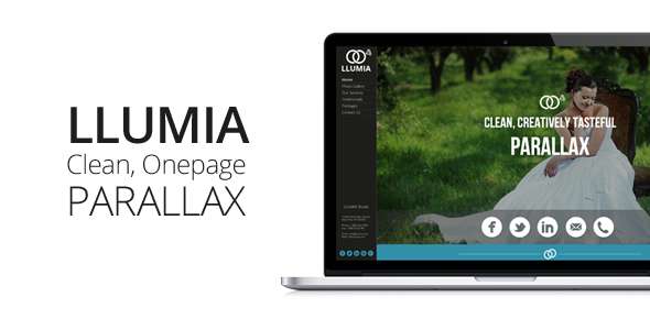 LLUMIA | Muse Wedding Template