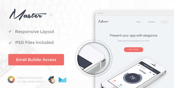 Master - Responsive Email + Themebuilder Access